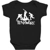 teamwork   mens funny Baby Bodysuit