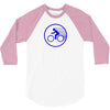 fast speed bicycle bike biking sport athlete geek gift idea tee shirt 3/4 Sleeve Shirt