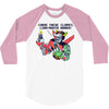 lion mouth hands 3/4 Sleeve Shirt