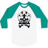 space princess skull 3/4 Sleeve Shirt
