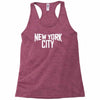 new york city ringer Racerback Tank