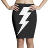 lightening bolt Pencil Skirts