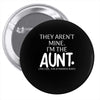 the cool fun and favorite aunt Pin-back button