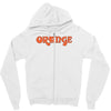 orange amplification new Zipper Hoodie