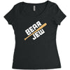 bear jew Women's Triblend Scoop T-shirt