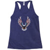 american eagle usa flag wings Racerback Tank