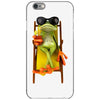 frog funny cocktail iPhone 6/6s Case