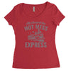hot mess express Women's Triblend Scoop T-shirt