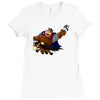 just a viking and his horse Ladies Fitted T-Shirt