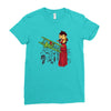 save the princess Ladies Fitted T-Shirt
