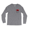 Cookie Monster Elmo Pocket Long Sleeve Shirts