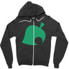 animal crossing tribute ladies Zipper Hoodie