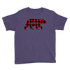 baby christmas bear Youth Tee