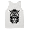 samurai skull Tank Top