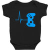 game heart beat Baby Bodysuit