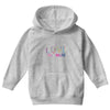i love my mum colorful Youth Hoodie