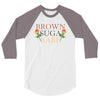 Brown Suga Babe 3/4 Sleeve Shirt