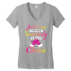 just once i want to be somebody elses fi̇rst choice Women's V-Neck T-Shirt