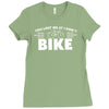 i lost you at i don't bike Ladies Fitted T-Shirt