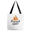 pizza shit Tote Bags