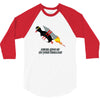 never give up poster 3/4 Sleeve Shirt