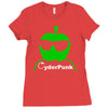 cider (cyder cyber) punk drinking apple west country rough scrumpy Ladies Fitted T-Shirt