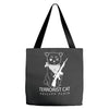 terrorist cat Tote Bags