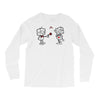 cute love robots Long Sleeve Shirts