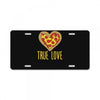true love heart License Plate