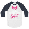 I'm Your Father's Day Gift Mom Says You're Welcome Baby Girl 3/4 Sleeve Shirt