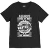 Aquarius Hated By Many Wanted By Plenty V-Neck Tee