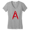 alphabet Women's V-Neck T-Shirt