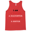 i Am A Woman A Daughter A Mother A Sister Tank Top