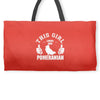 This Girl Loves Pomeranian Weekender Totes