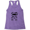 shark chart Racerback Tank