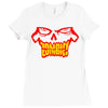 zombie regard qui tue Ladies Fitted T-Shirt