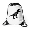 Daddysaurus Drawstring Bags