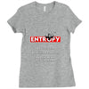 Entropy: The Ultimate Thermodynamics Game Ladies Fitted T-Shirt
