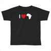 i love africa Toddler T-shirt