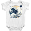 the great wave off sound Baby Bodysuit