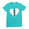 XXXTentacion Heart Ladies Fitted T-Shirt