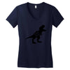 Teachersaurus Women's V-Neck T-Shirt