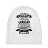 Super Cool Grandad Of A Freaking Awesome Granddaughter Baby Beanies