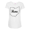 home Maternity Scoop Neck T-shirt