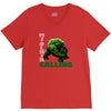 mjolnir calling V-Neck Tee