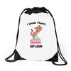 i speak fluent sarcazm. Drawstring Bags