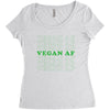 Vegan Af Women's Triblend Scoop T-shirt