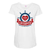 lifesaver Maternity Scoop Neck T-shirt