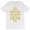 kings are born in 1974 T-Shirt
