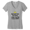 dentist crown Women's V-Neck T-Shirt
